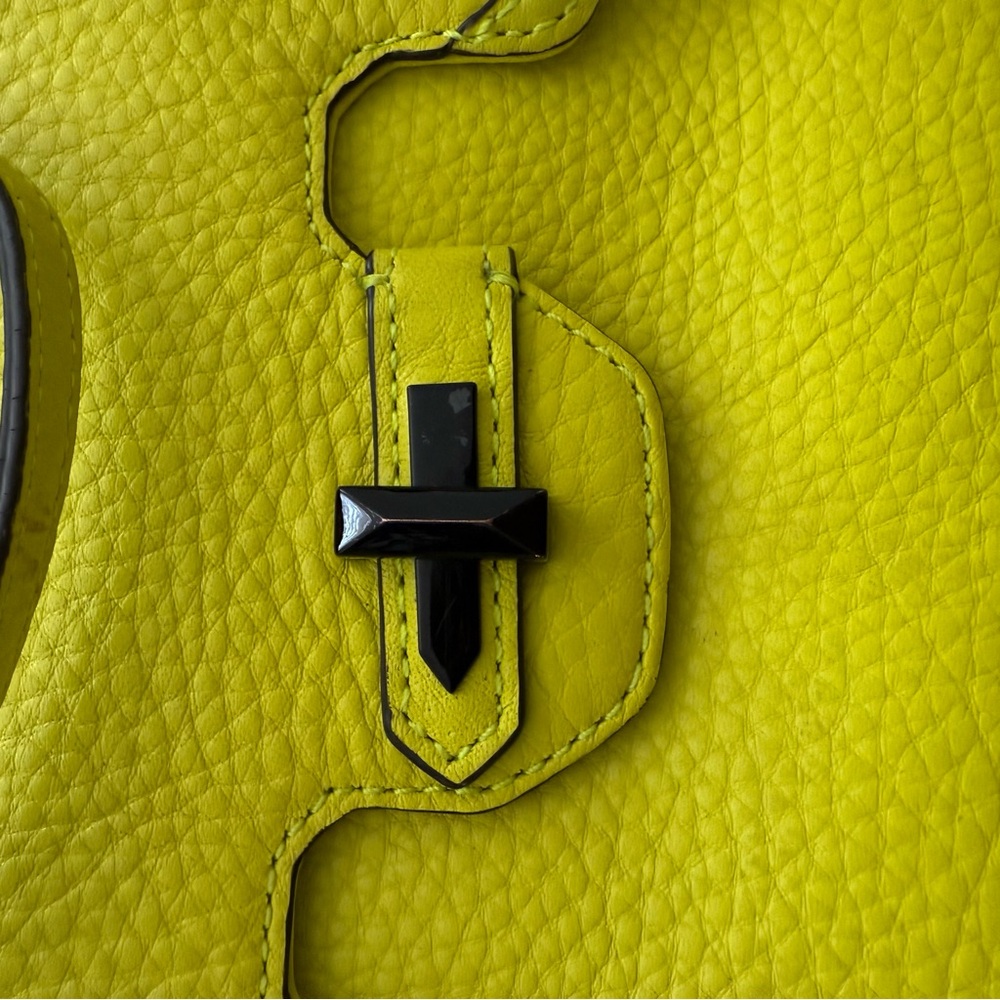 Highlighter Yellow Bright Rebecca Minkoff crossbody - Picture 2 of 10